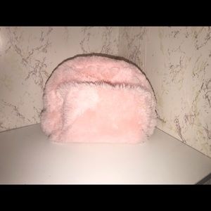 Fuzzy Makeup Bag